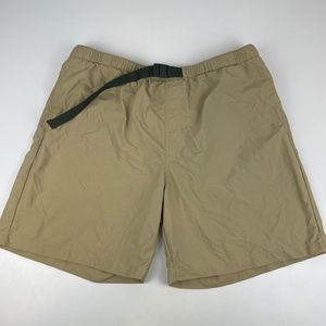 Columbia Omni Shade Men's Size XL Belted Swim Shorts Nylon 8" Mesh Lined *Read